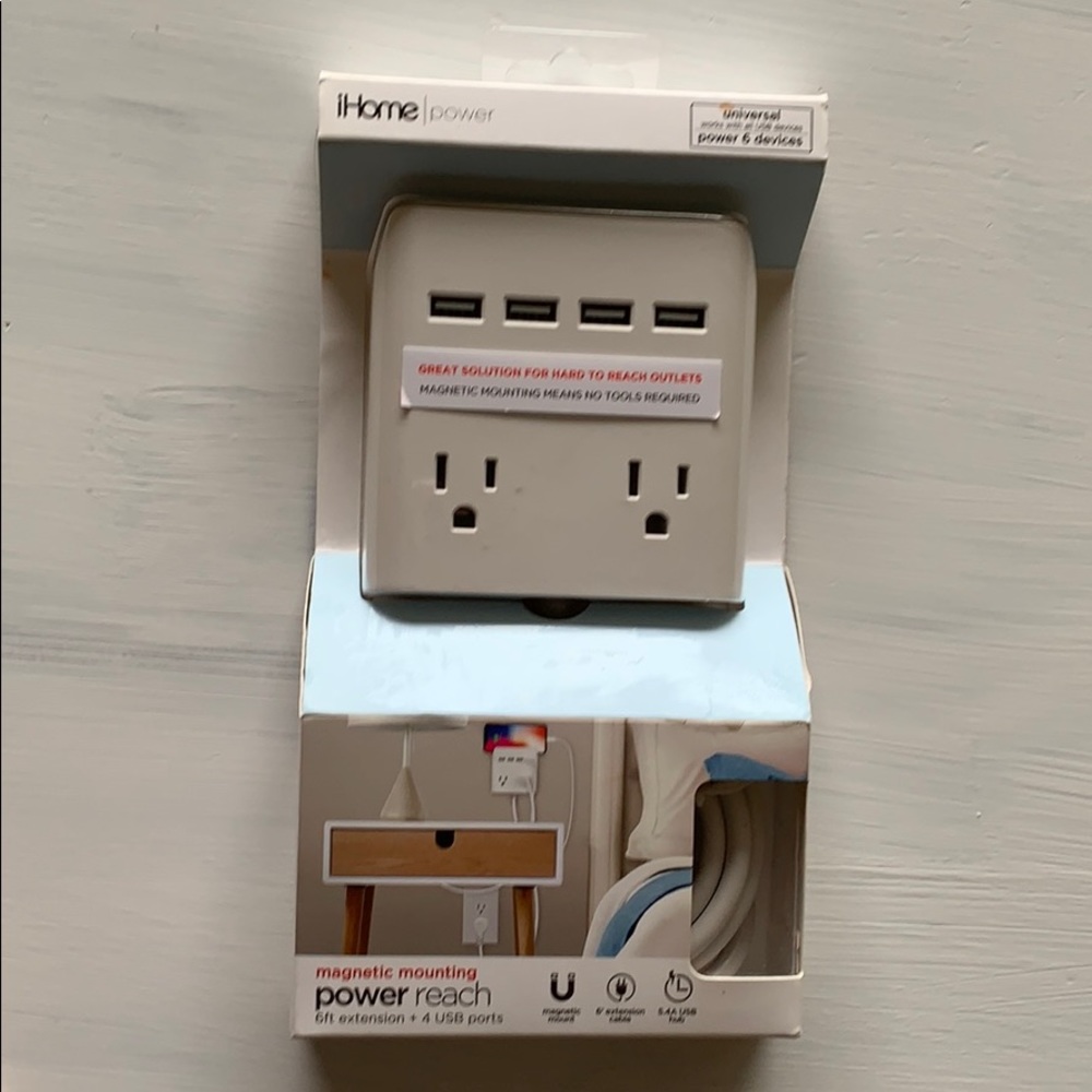 iHome Power Reach magnetic mounting